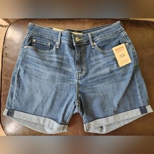 Signature by Levi Strauss, size 8, denim shorts